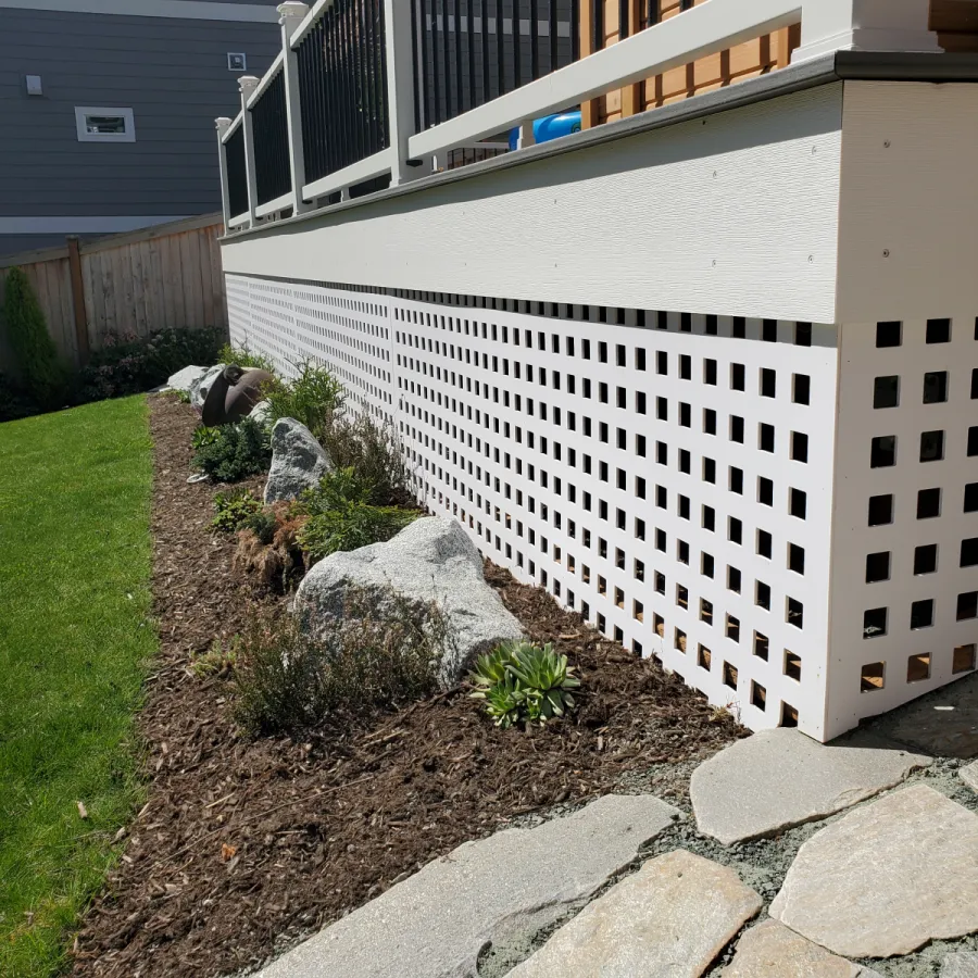 Custom Decks Trex Lattice Bothell Washington