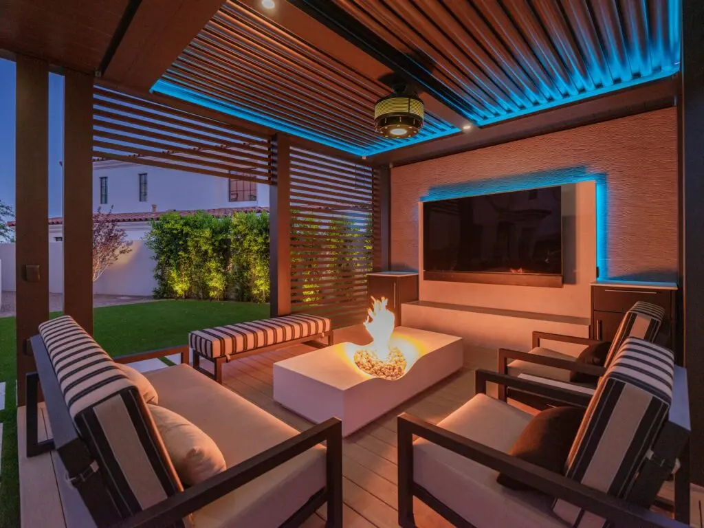 Motorized Louvered Pergolas