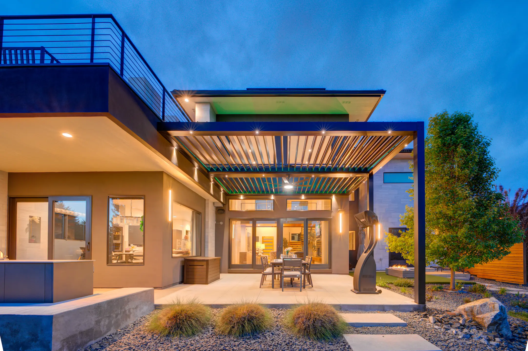 Attached Pergola Installation
