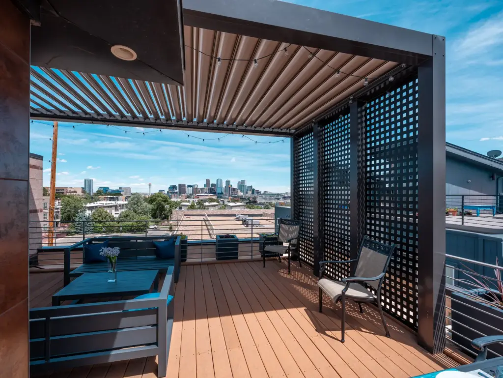 Attached Pergola Design
